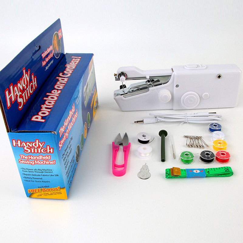 New Home Handheld Sewing Machine Handheld Home Electric Small Sewing Machine Set Wholesale