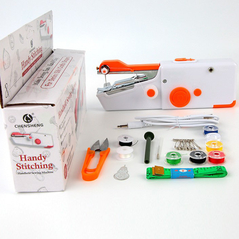 New Home Handheld Sewing Machine Handheld Home Electric Small Sewing Machine Set Wholesale